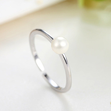 FRESHWATER PEARL RING - SIMPLE